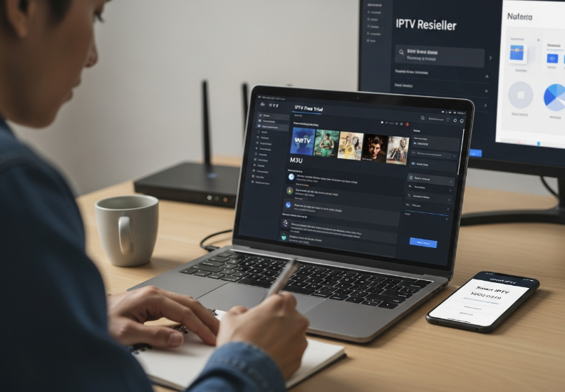 Testing IPTV Stream on Laptop (Free Trial Use Case).png